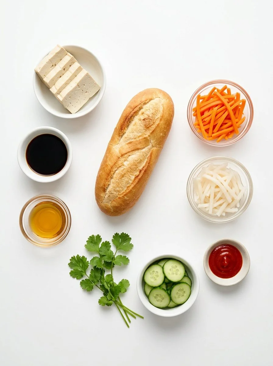Tofu Banh Mi Sandwich